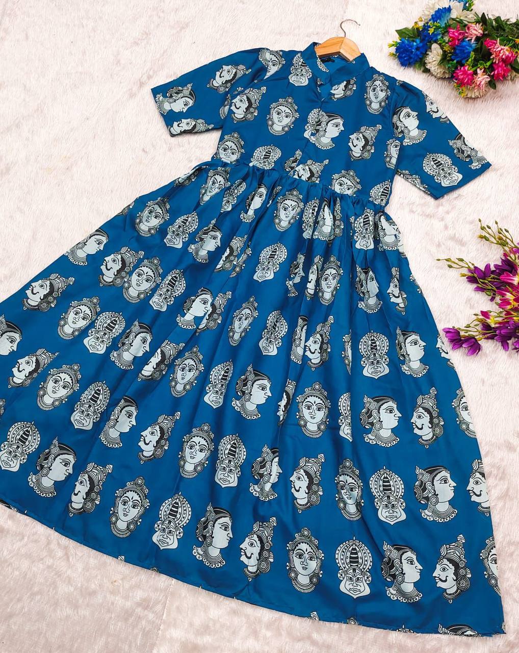 Pea Blue Kantara