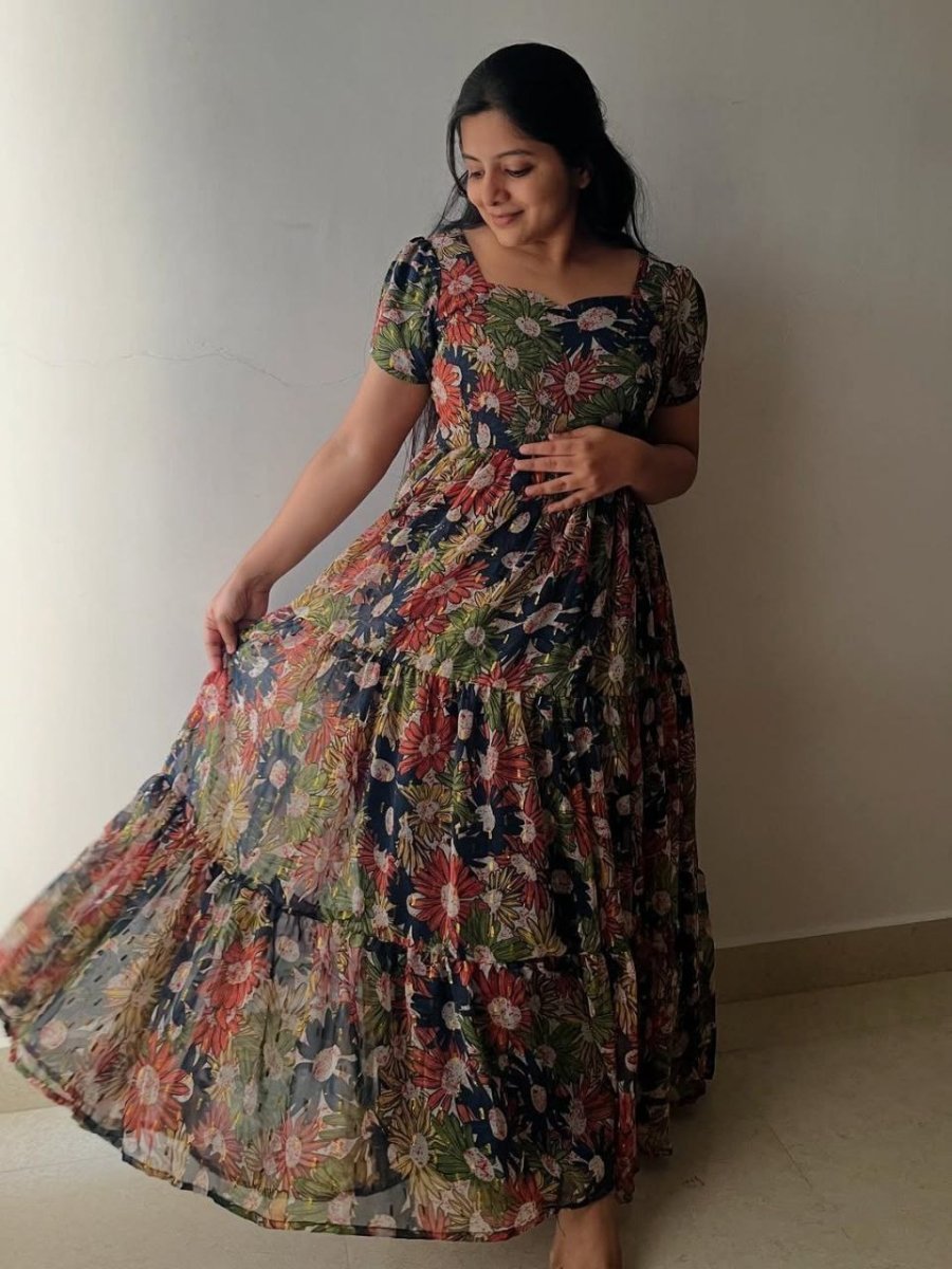 Malarika Floral Maxi