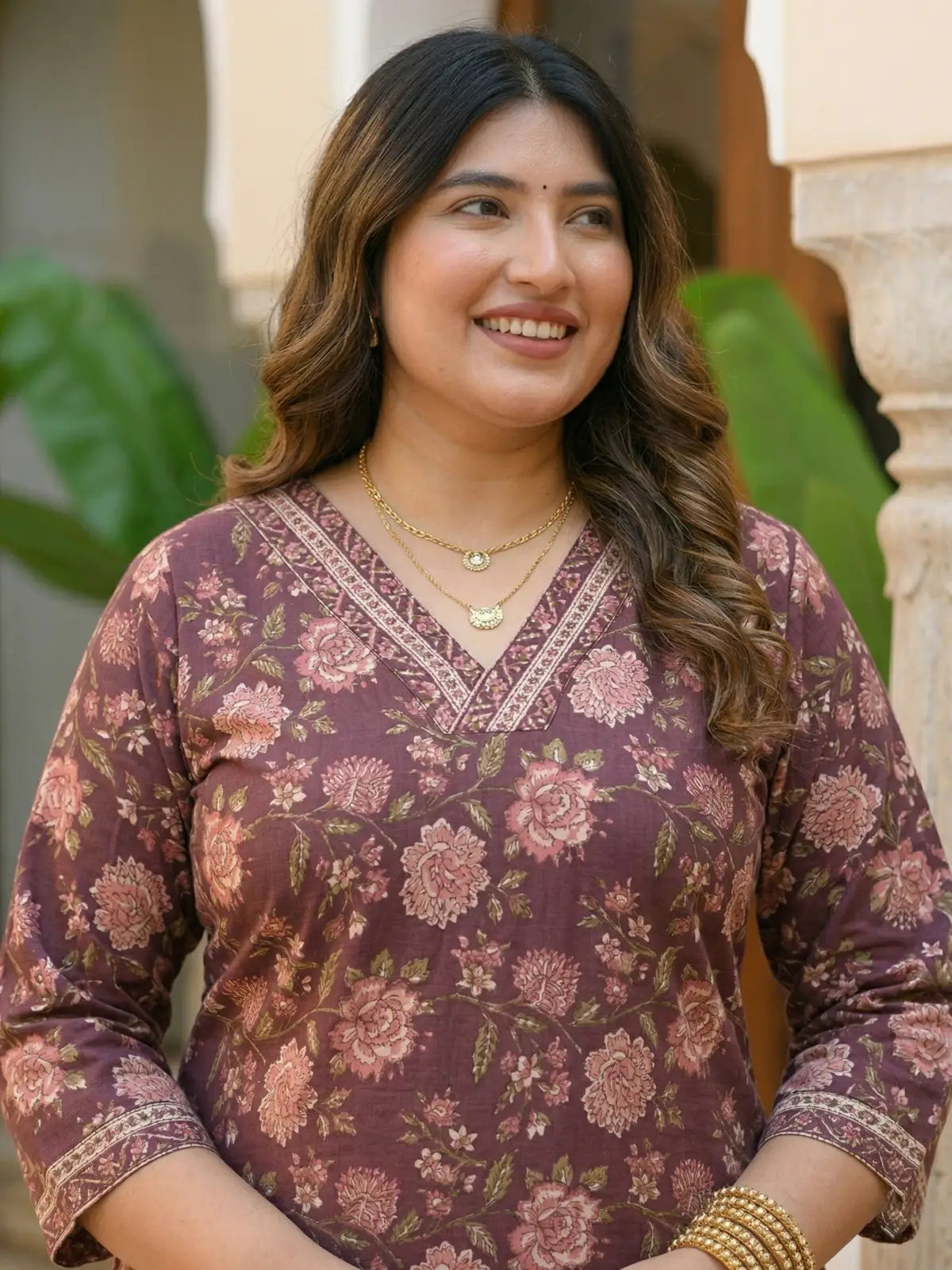 Aarohi Plus Size Co Ord Set