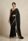 Black Aura Saree
