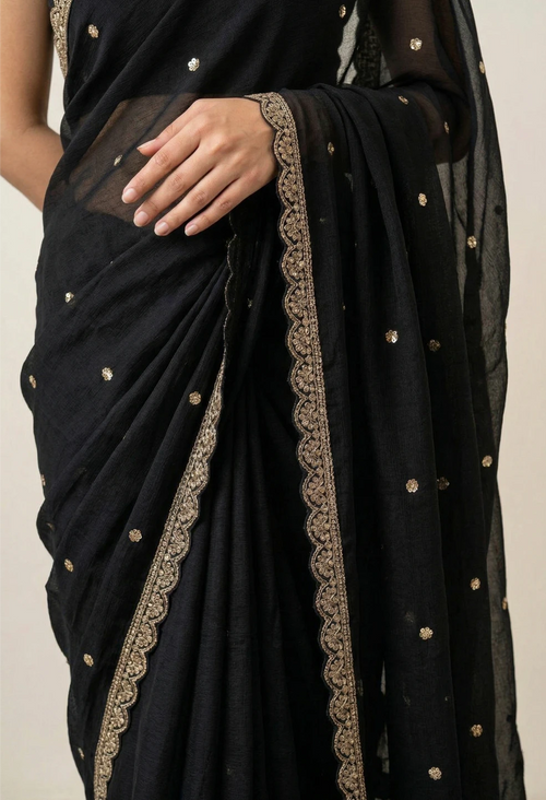 Black Aura Saree