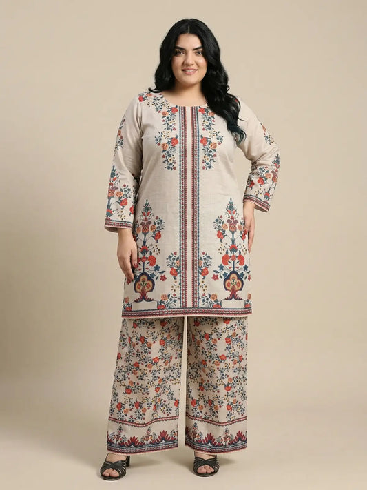 Plus Size Diya Co Ord Set