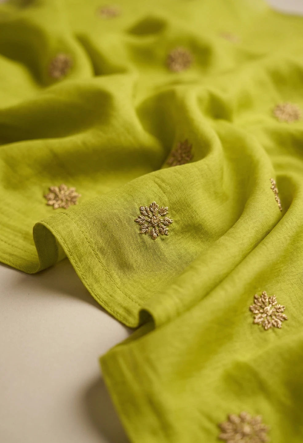 Prakriti Lime Saree