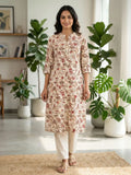 Red leaf Flower Print Co-Ord Set