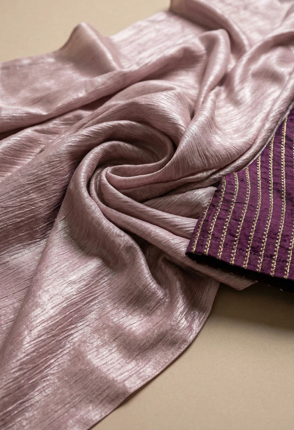Ruby Wine Saree