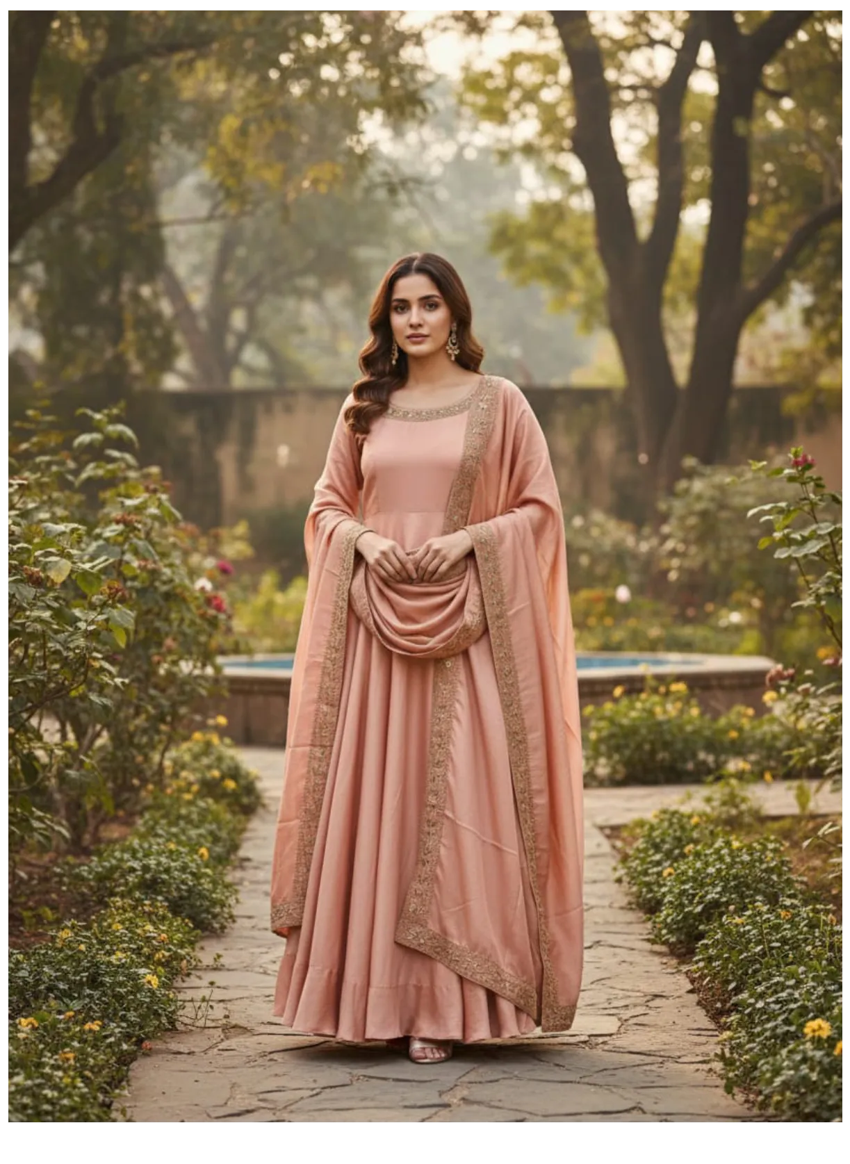 Silk Anarkali