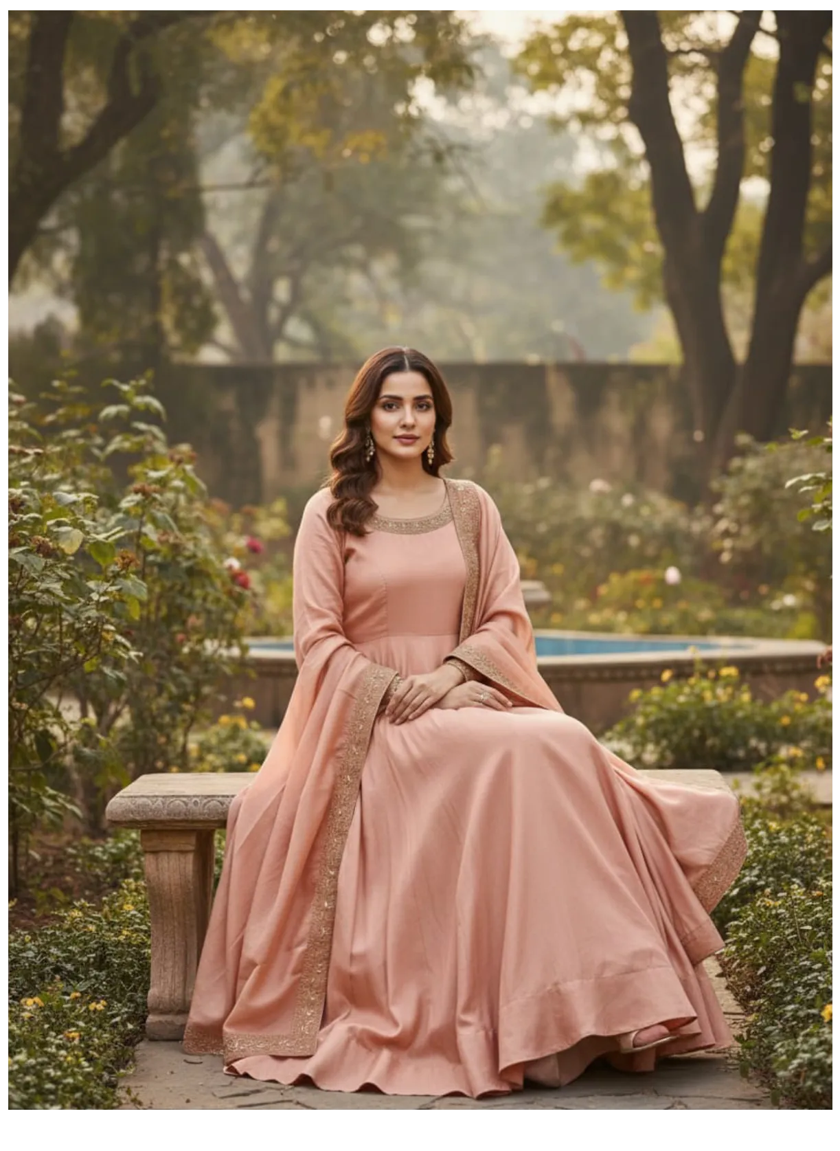 Silk Anarkali