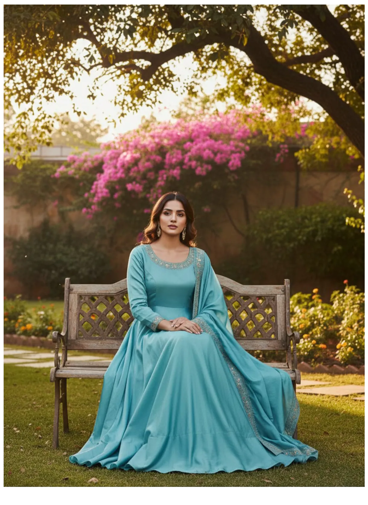 Silk Anarkali