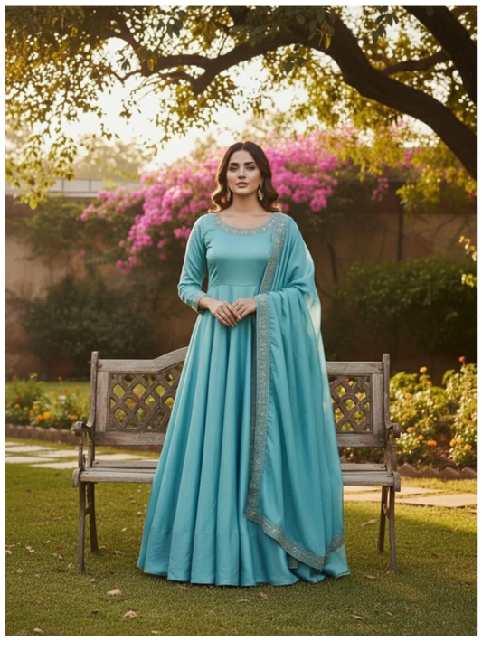 Silk Anarkali