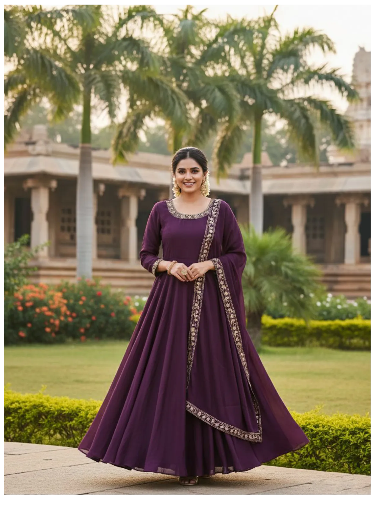 Silk Anarkali