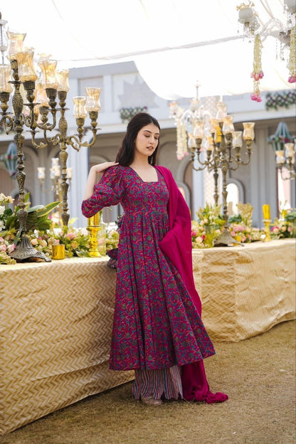 Jamni Kurta Plazo Set