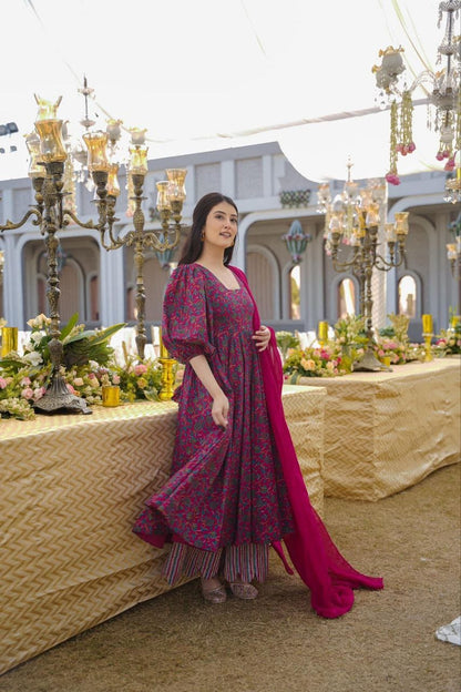 Jamni Kurta Plazo Set