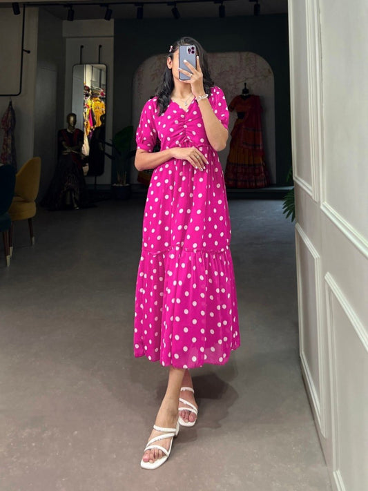 Polka Dot Maxi