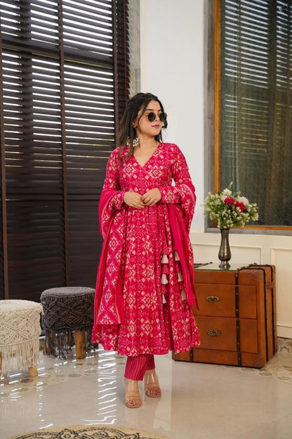 Pavitra Pink Suit Set