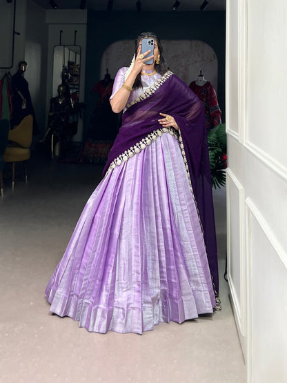 Jacquard Silk Lehenga Choli
