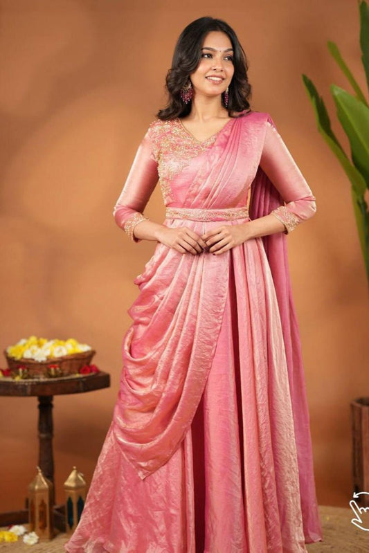 Peach Meenakari