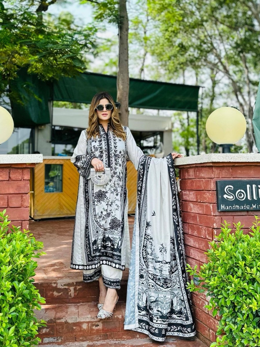 Pure Malai Satin Printed Kurti Set
