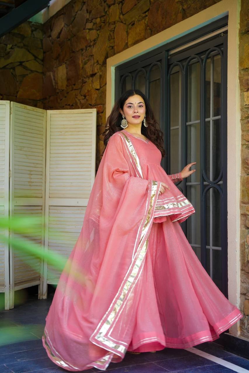 Tabby Organza Sharara Set