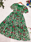 Green Kalamkari