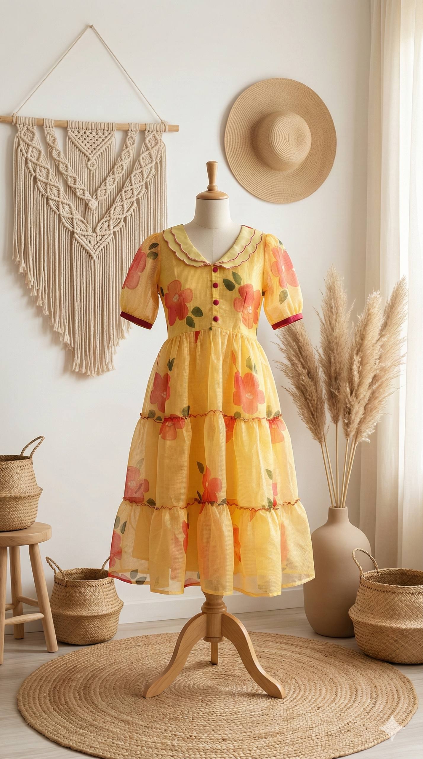 Flora Maxi – Ethnik Ease
